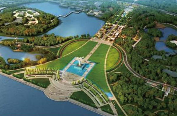 魚梁洲環(huán)島景觀帶項目